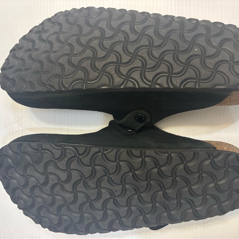 Birkenstock Boston, black men's sandals, size 10 - Picture 9 of 9
